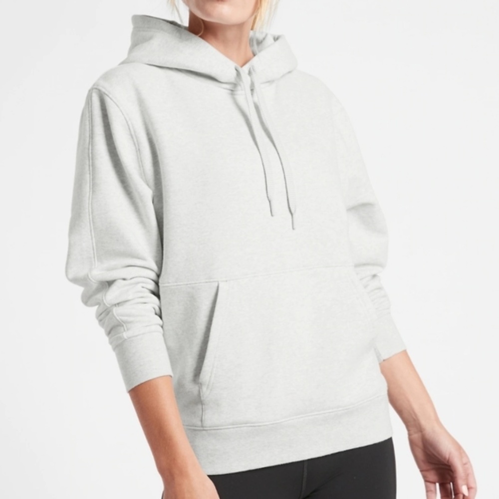 Athleta Retro Plush Hooded Sweatshirt